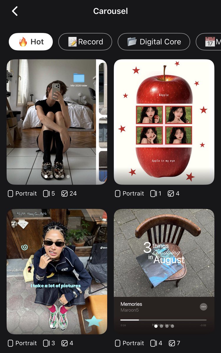 yoxrgravity's tweet photo. ถ้า carousel ไป beautyplus ได้เลย คนไม่มีศิลปะในหัวใจยังทำออกมาสวย แล้วใน template นึงมีหลายหน้าด้วย ถ้าอยากได้หน้าเดียวก็ทำหน้าเดียว > กดเซฟ นี่ทำประจำ 🤣 https://t.co/F4coFloqfc