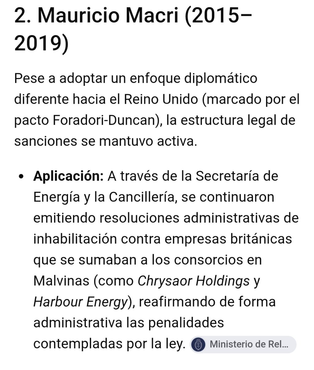 Lautafym's tweet photo. Hasta hoy, el único presidente que no había aplicado la Ley 26.915 de 2011 con sanciones a las compañías sobre Malvinas era Milei. No anunció nada más que un cambio de postura propia sobre Malvinas y la aplicación de la misma. https://t.co/PZGfWM2xyt