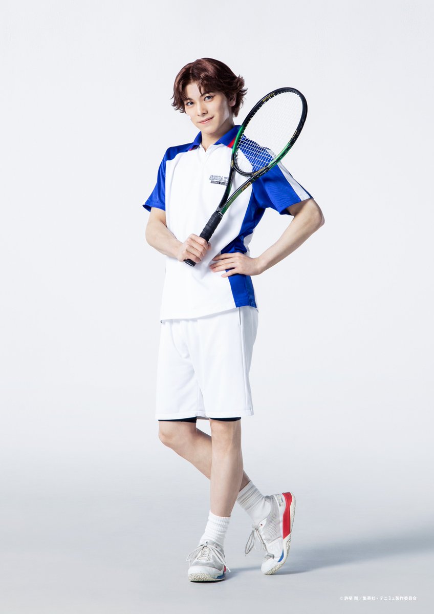 TennimuNews's tweet photo. 【キャラクタービジュアル②】
ミュージカル『テニスの王子様』4thシーズン 全国大会 青学vs立海 後編公演に登場するキャラクターのソロビジュアルを公開！

・乾 貞治 役 世良大雅くん
・菊丸英二 役 長嶺龍汰くん
・河村 隆 役 坂上翔麻くん

#テニミュ https://t.co/NhQCiwYRPg