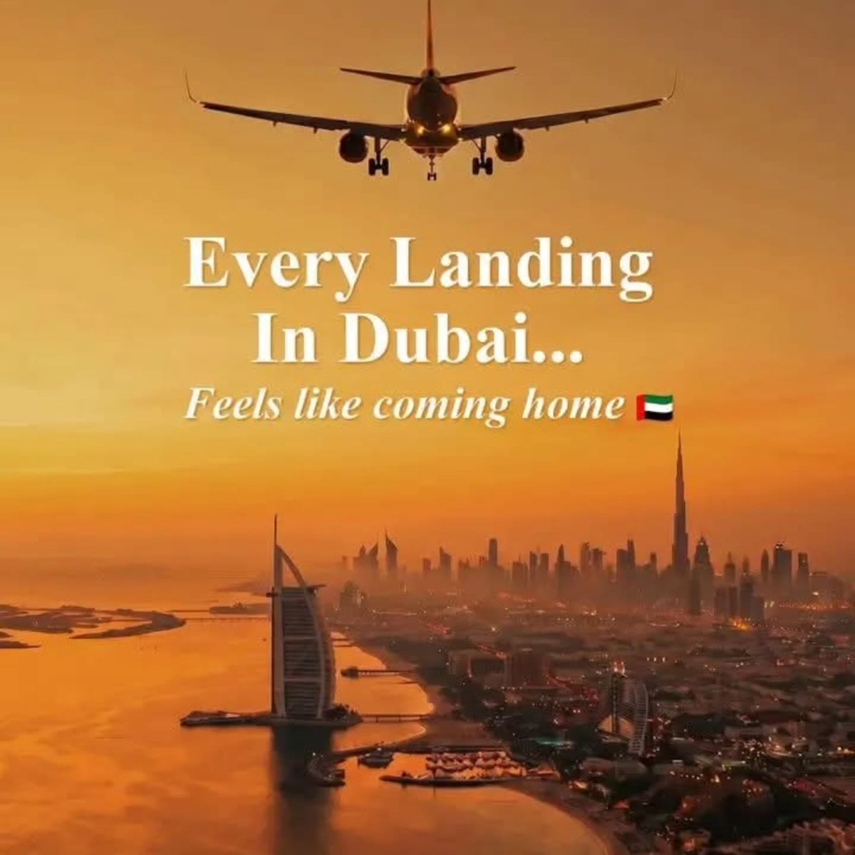 Selinmoon's tweet photo. Every landing in Dubai feels like coming home. https://t.co/1TgcyQfKcn