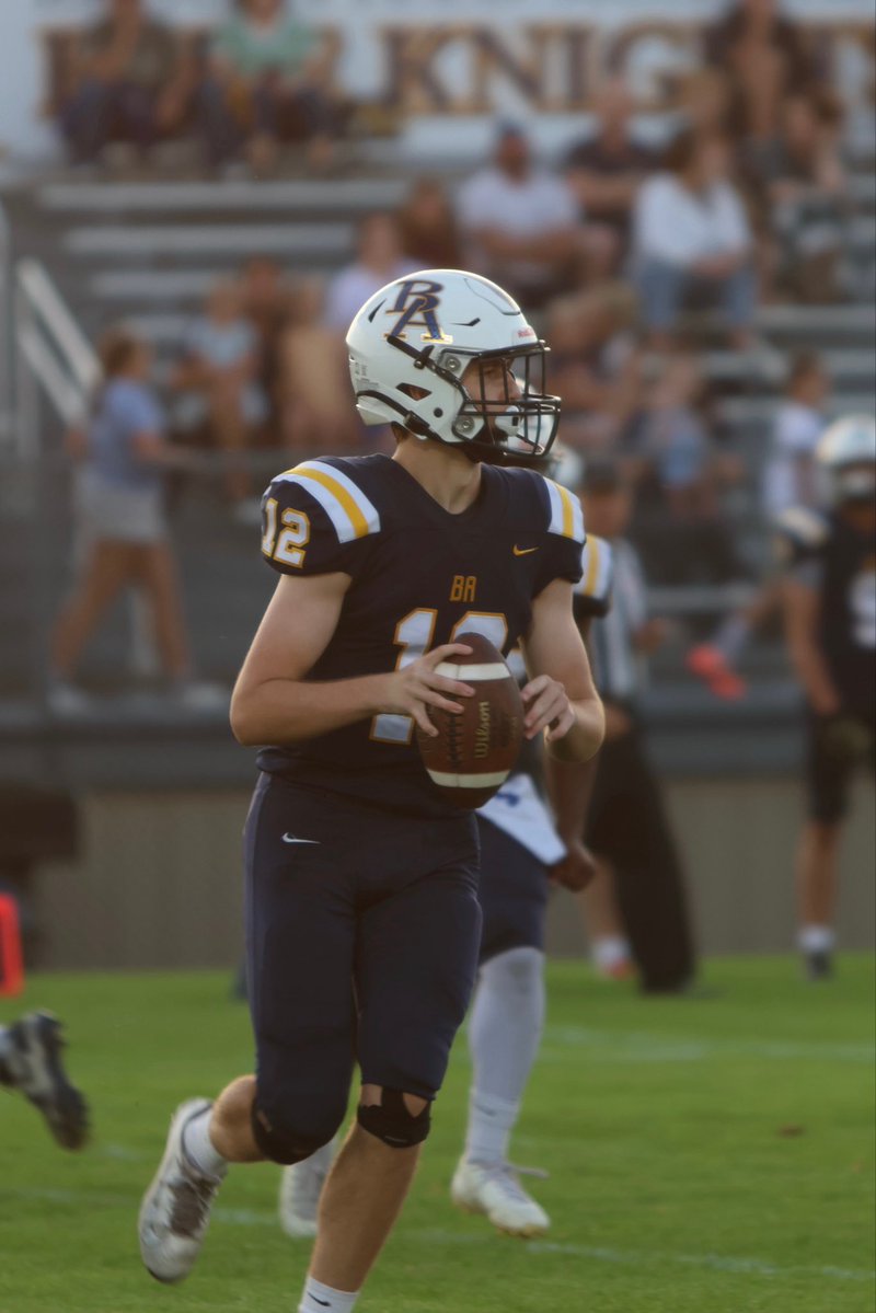 BABlueKnight's tweet photo. BA football getting the win tonight over USM! 

#wisfb https://t.co/IC3JidV2F2