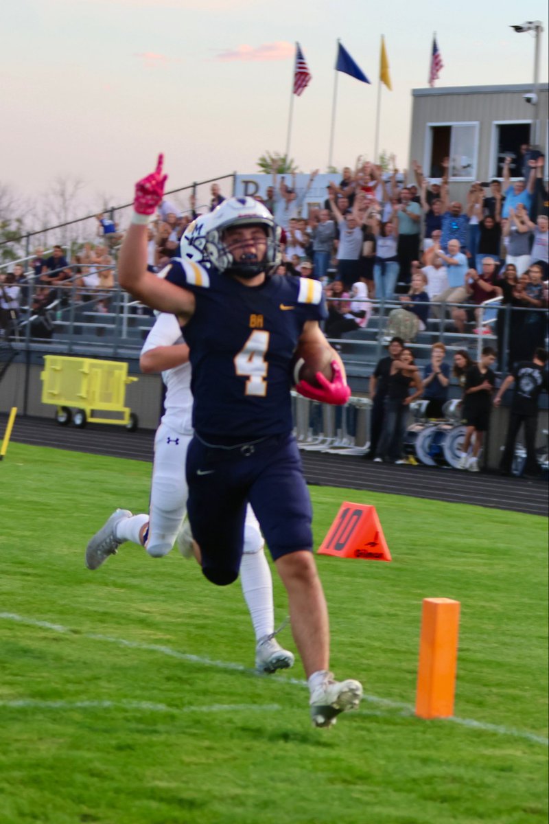 BABlueKnight's tweet photo. BA football getting the win tonight over USM! 

#wisfb https://t.co/IC3JidV2F2