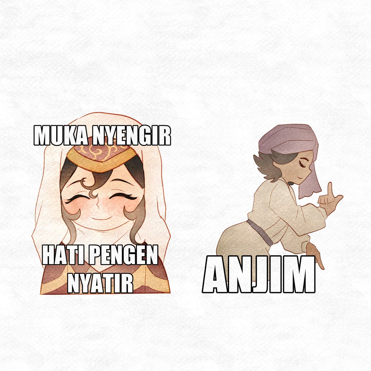 utsuyeet's tweet photo. WIP stiker Jaadugar buat #CF23 https://t.co/1HbSjm1sjt
