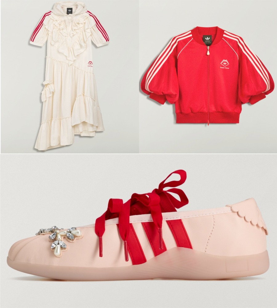 fashionpressnet's tweet photo. アディダス×シモーネ ロシャ、“ビジュー”輝くバレエシューズやフリルたっぷりワンピース - https://t.co/zzmJeme3Sf https://t.co/NSSuwcikkk
