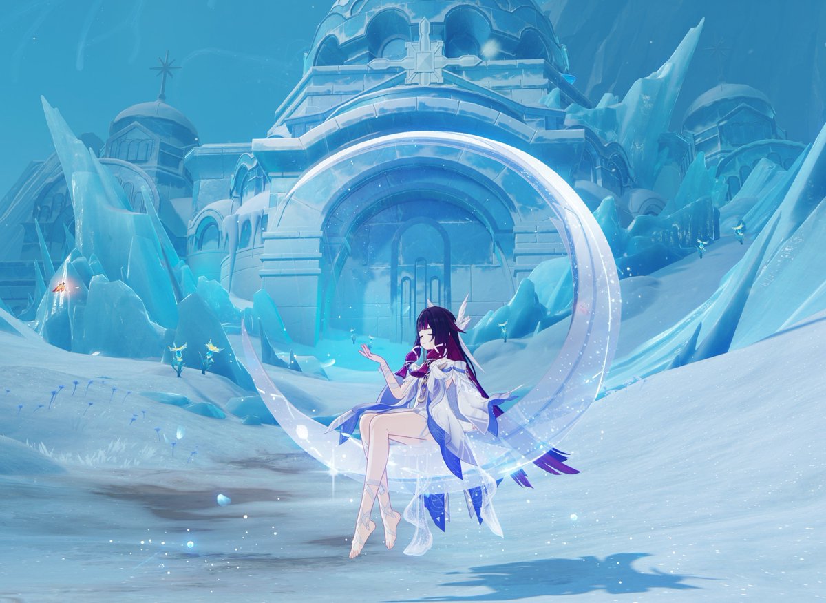 Remellu's tweet photo. I don't think they are topping how ethereal this new columbina pose is any time soon https://t.co/RZ91HAdLJN