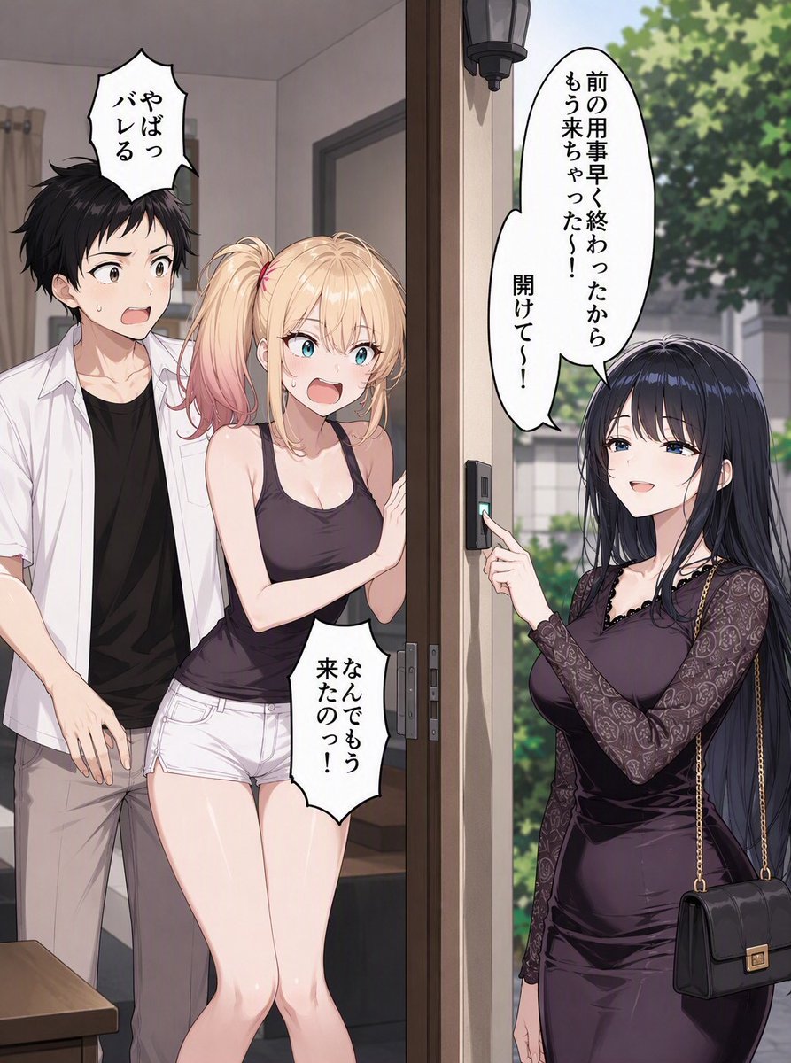 Villdunna's tweet photo. 交わってはいけない2人
(1/7) https://t.co/lxxPjG3f2G