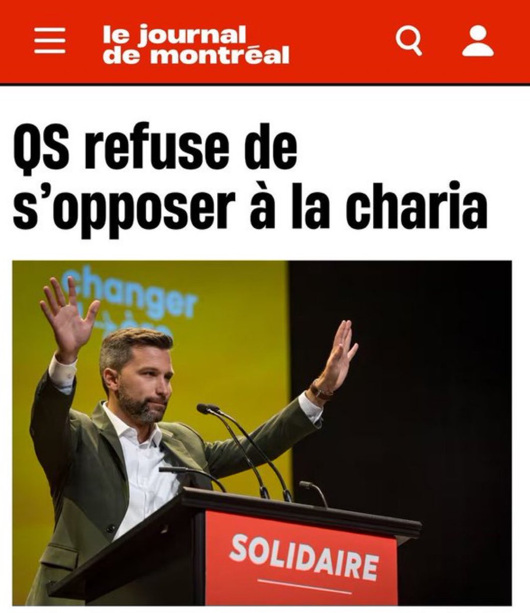 andrearthurciel's tweet photo. Si vous croyez vraiment que les gens de la droite veulent « forcer les femmes à rester à la maison » ou « les soumettre », je vous suggère d’essuyer votre coulée de bave et d’aller lire sur la Charia!

Si vous savez lire, bien entendu.

* https://t.co/SPrhpHdkKR