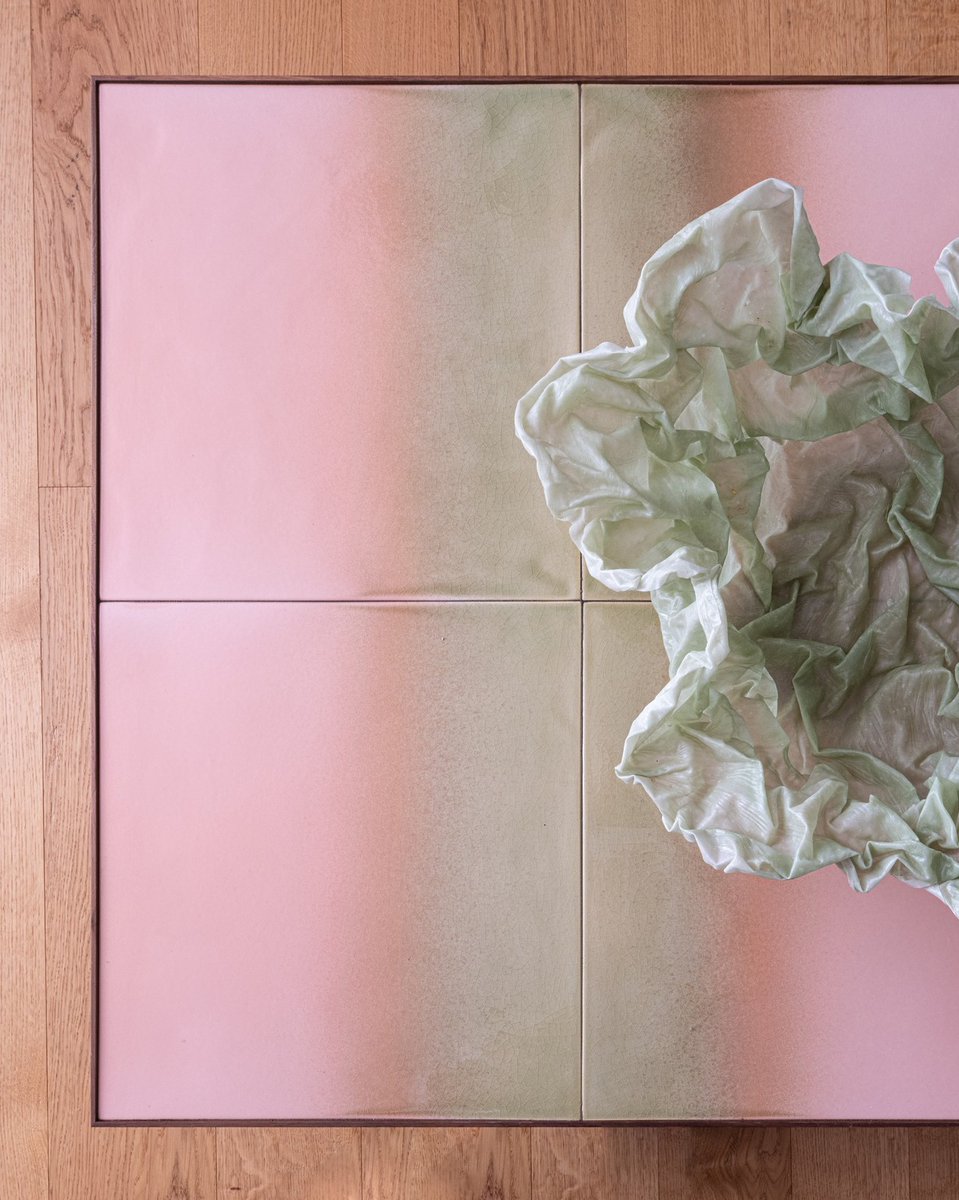 Marcesca_Love's tweet photo. Clay for @morosofficial blends an essential armchair with modular glazed ceramic tables. Handcrafted in Nove, Vicenza, each piece features precious glazes and lustres, complemented by Mangiafuoco tables in enameled copper. https://t.co/IPPcphM0O9