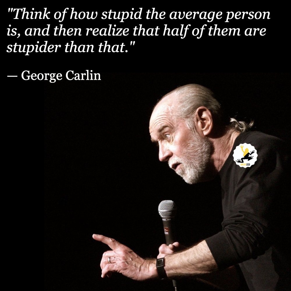LibEnviron's tweet photo. #AnarchoCapitalism #Democracy #GeorgeCarlin #Libertarianism https://t.co/MunHglmzDM
