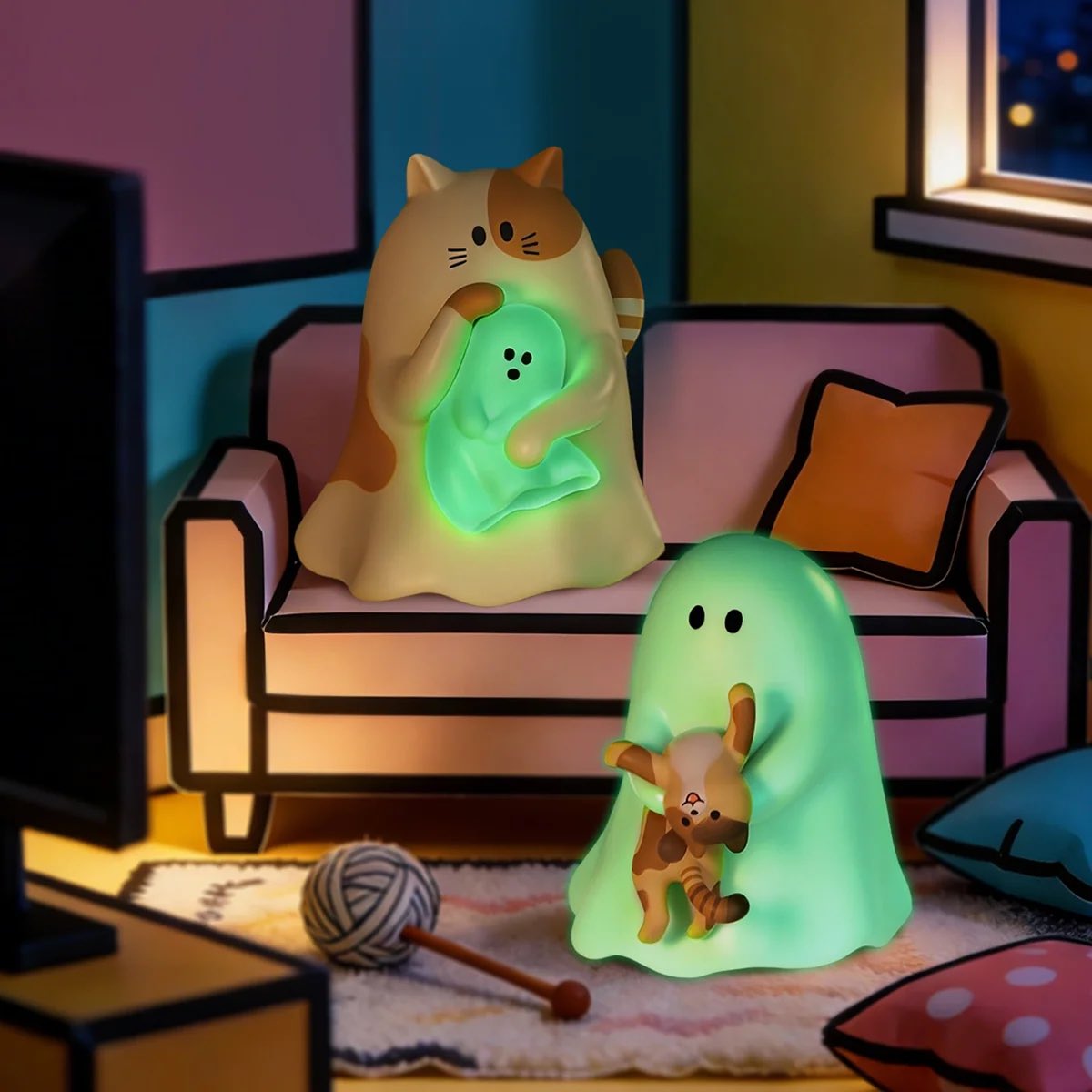 ildanhaee's tweet photo. 내 고양이 좀 봐! 시리즈인 것도 귀여워 죽겠는데 
심지어 야광이야 . . . https://t.co/p9hH5zug4Z