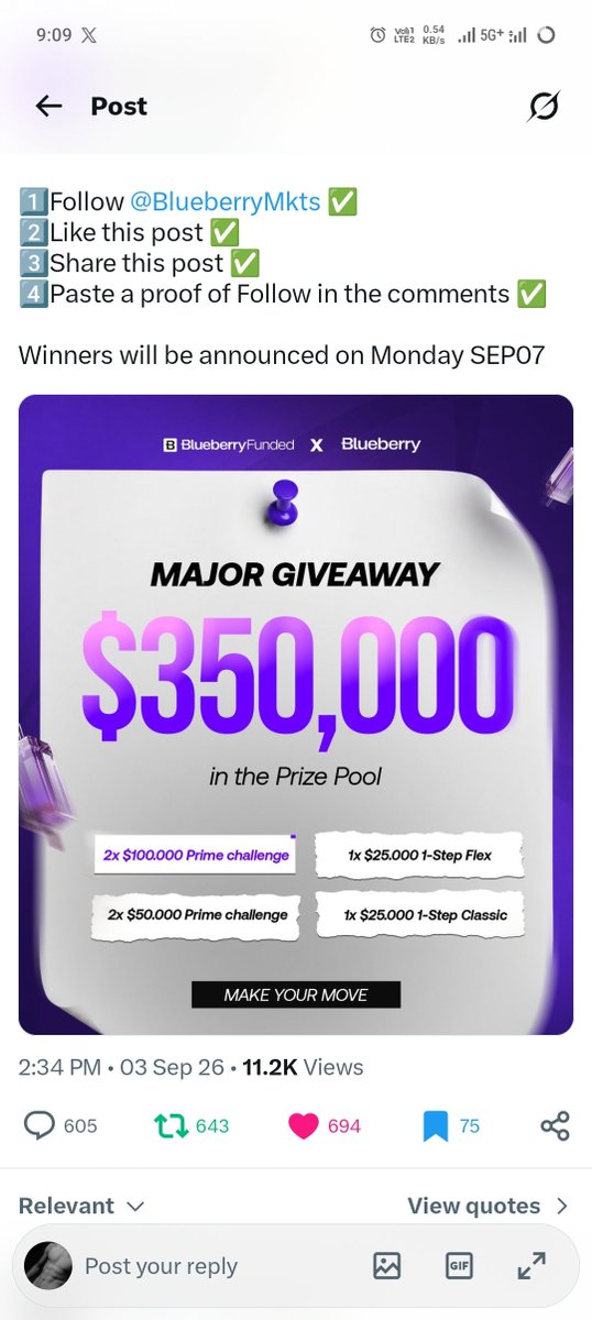 VasantPardhi4's tweet photo. @BlueberryFunded @BlueberryMkts Honestly, giveaways like this can really help a lot of people who can’t afford a funded account right now❤️ Please keep bringing opportunities like this. If I get even one chance from Blueberry Funded, I’d genuinely feel very lucky and grateful ❣️🙏 https://t.co/8B4UhBMgY8