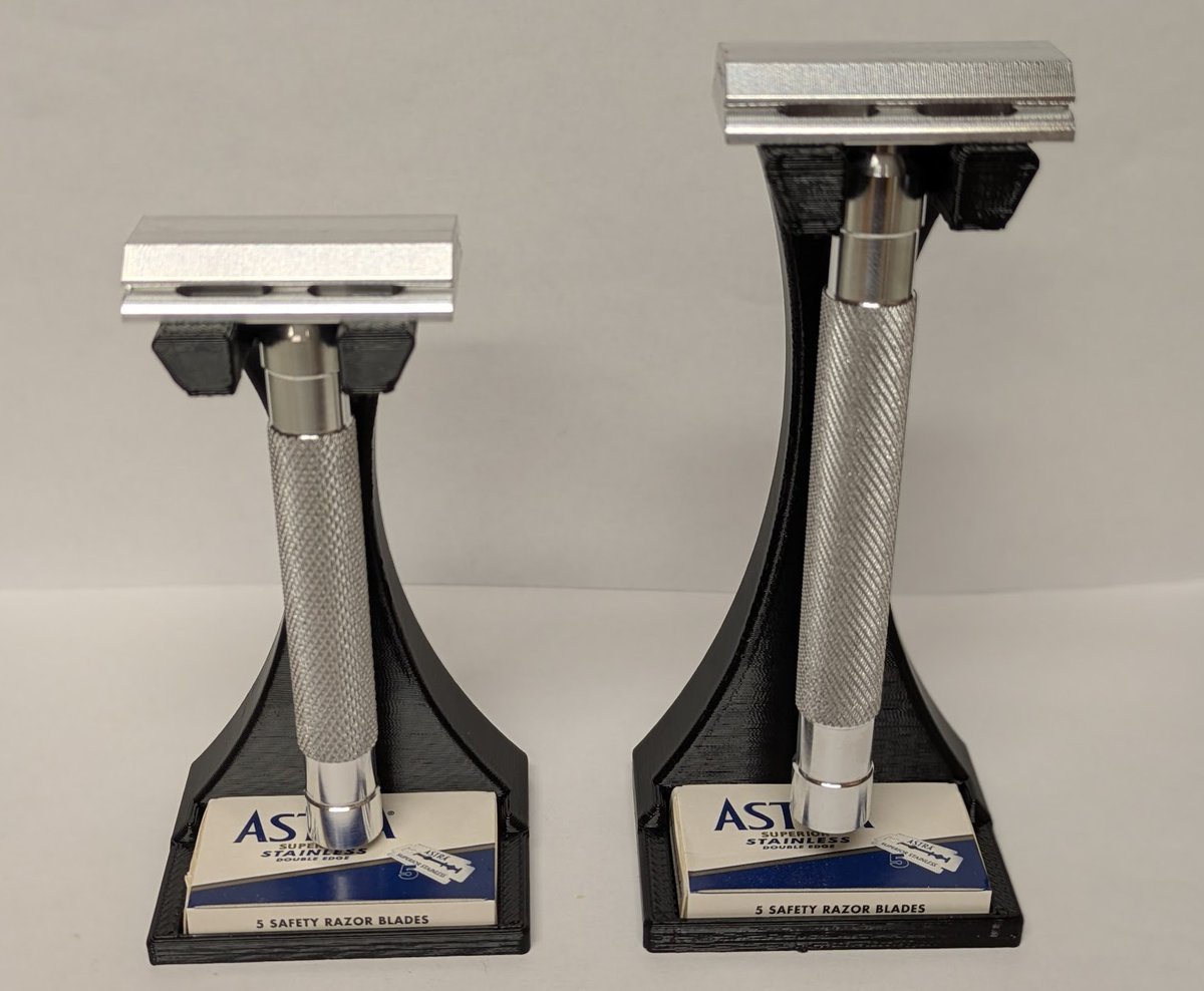 GL_Customs's tweet photo. The GL1 was a pet project. I've never liked shaving because pretty much every razor I've ever tried hurt. So I set out to make a razor that worked for me. I'm so happy to see it works for others too!
#wetshave #derazor #CNCMachining https://t.co/mALKpnOEAx