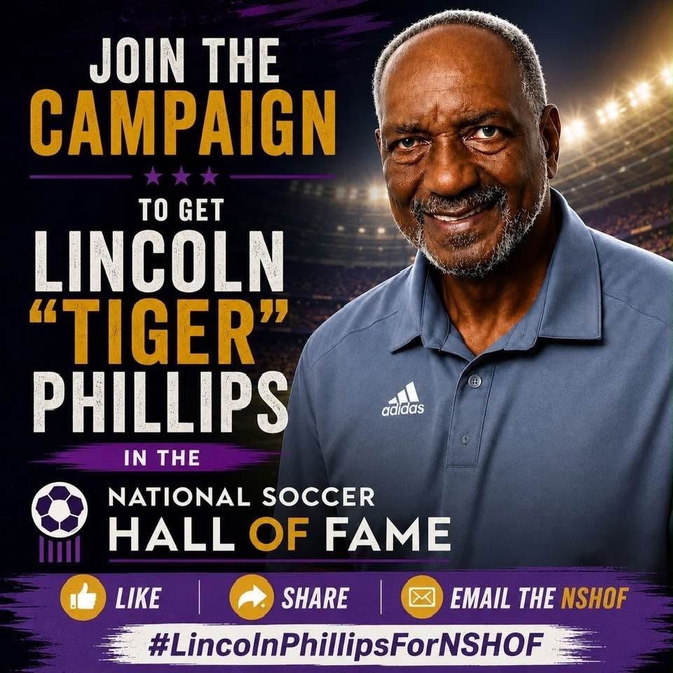 edade2's tweet photo. Lincoln Phillips, Skip, helped shape who I am today. A true mentor and soccer trailblazer, his guidance has impacted countless lives—including mine. Forever grateful.
#LincolnPhillipsForNSHOF https://t.co/GLF3J9UqJr