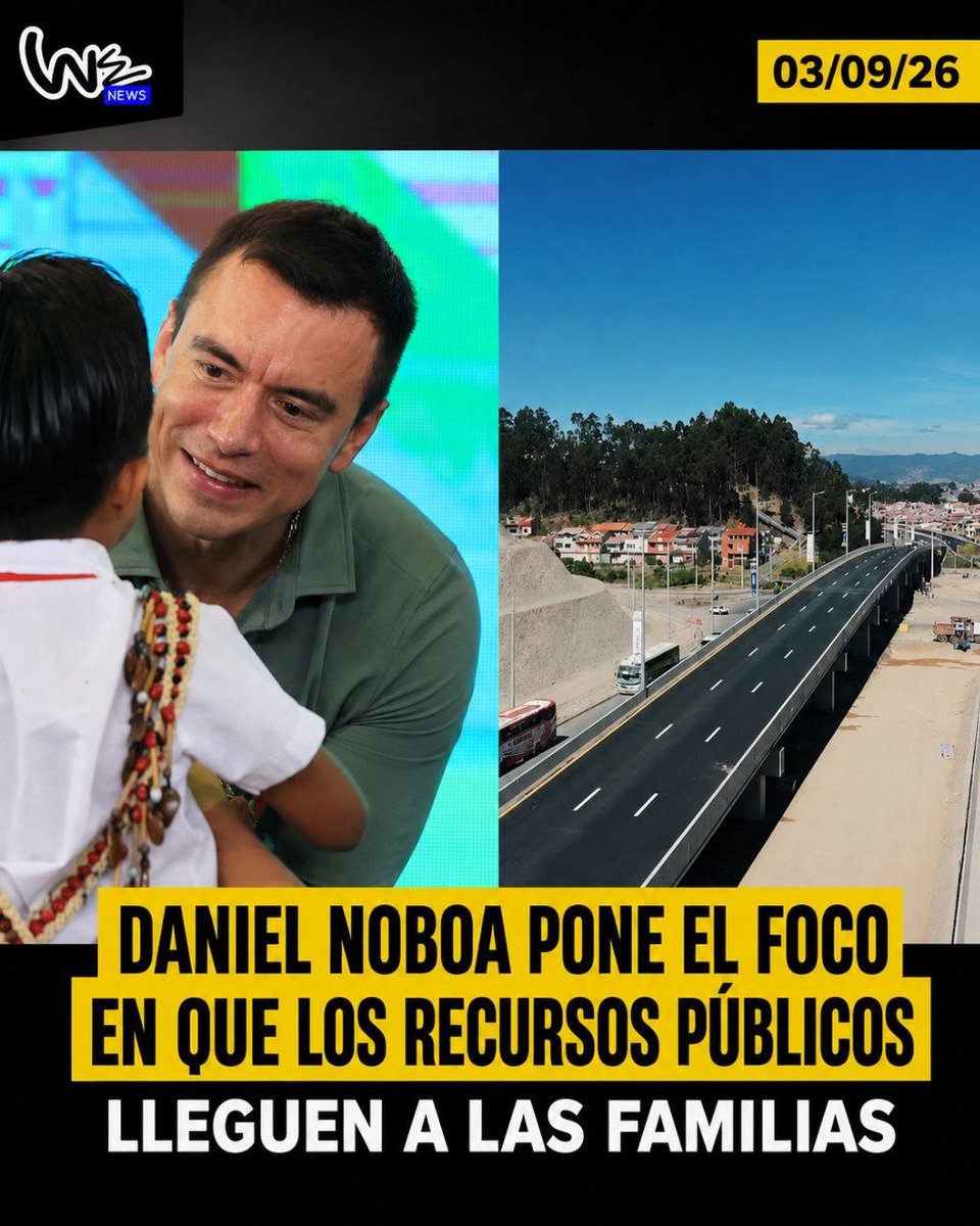 Veronicacedenho's tweet photo. El trabajo honesto vence cualquier mala intención del pasado. @danielnoboaok demuestra orden fiscal en ElNuevoEcuador. Apoyo a la @presidencia_ec y al canal informativo @comunicacionec. https://t.co/PUefrBznG1