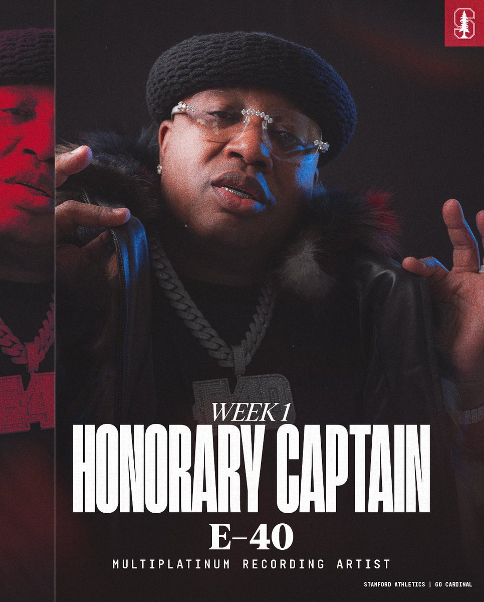 Stanford Football: Honorary captain AND halftime performer 🔥