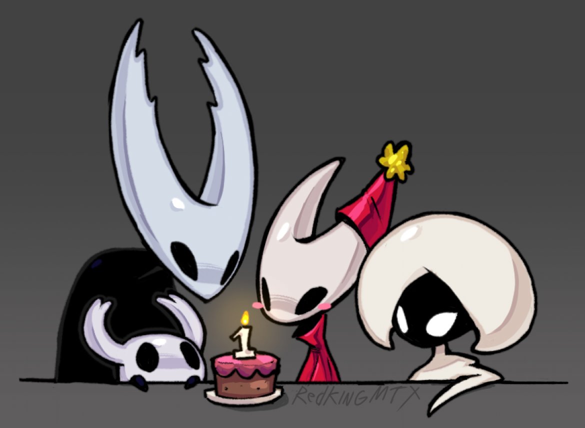 RedKingMTX's tweet photo. Happy Birthday SilkSong! https://t.co/TQRiNrB2As