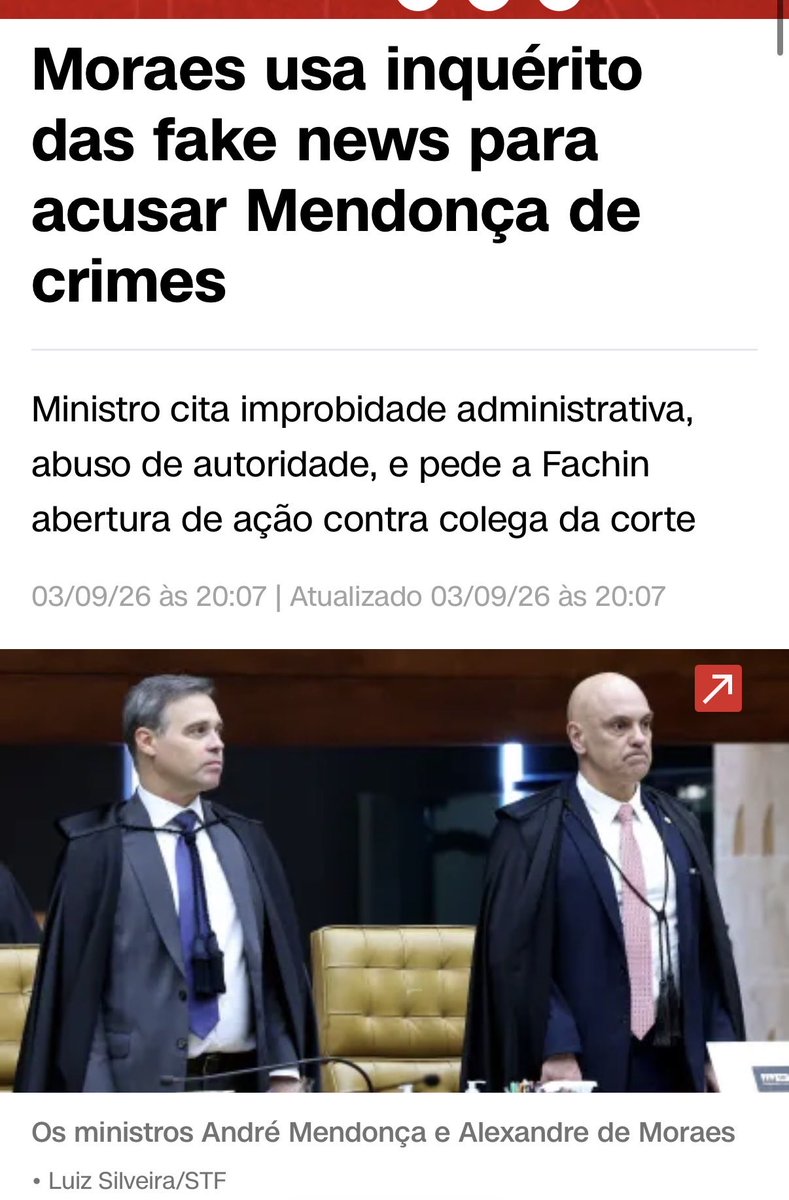 Rconstantino's tweet photo. Fecha o Brasil e entrega a chave pra esse bandido! https://t.co/opC3ahcQla