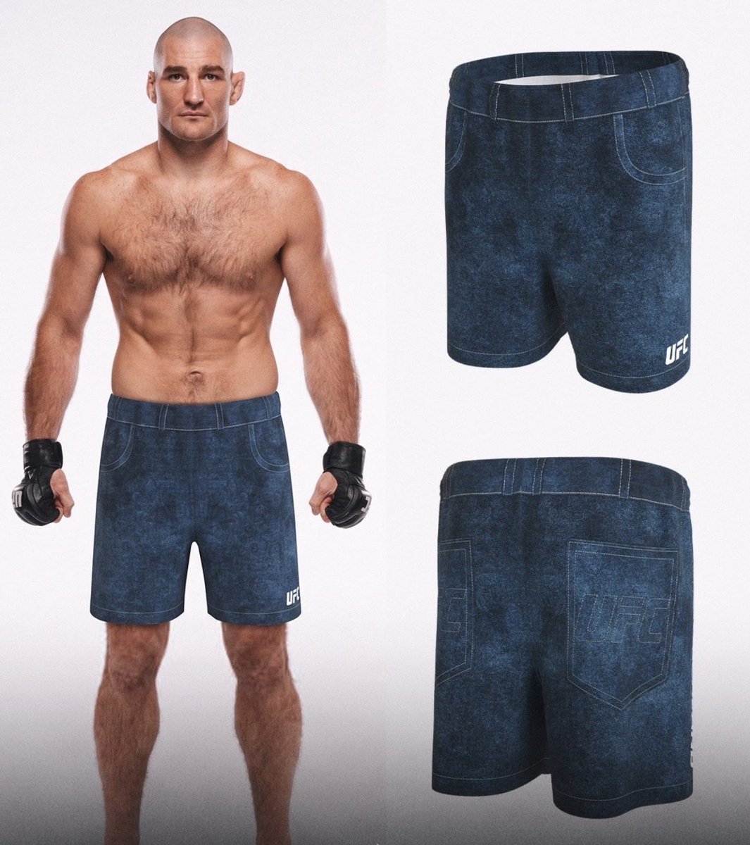 kimurasport's tweet photo. Sean Strickland: “Silah koymak için cebi de var mı?” https://t.co/who8xmKVQf