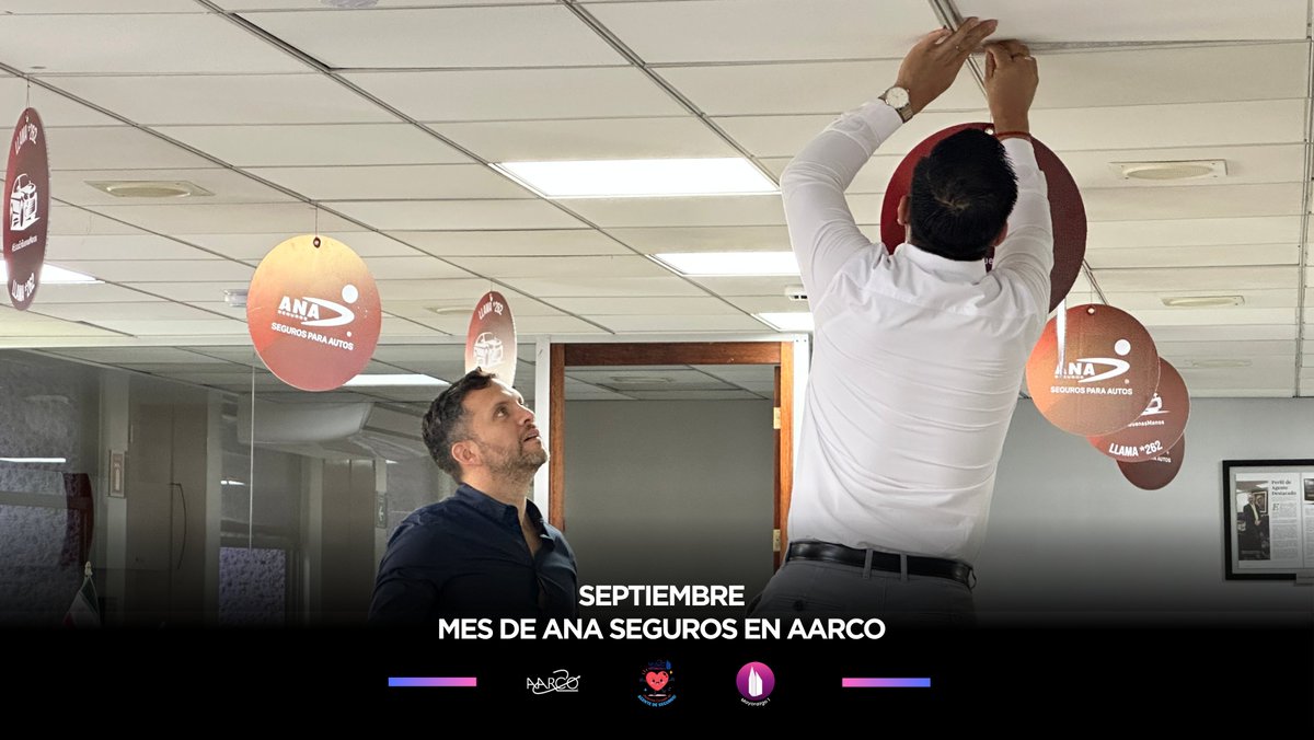 aarcomayorazgo1's tweet photo. INICIÓ SEPTIEMBRE: EL MES DE ANA SEGUROS EN AARCO.
.
.
.
#Aarco #Mayorazgo1 #ConstruyendoUnFuturoSeguro #TenemosCorazóndeAgente #AnaCompañíadeSeguros #EstásEnBuenasManos @ANASeguros https://t.co/EsztrkYhxv