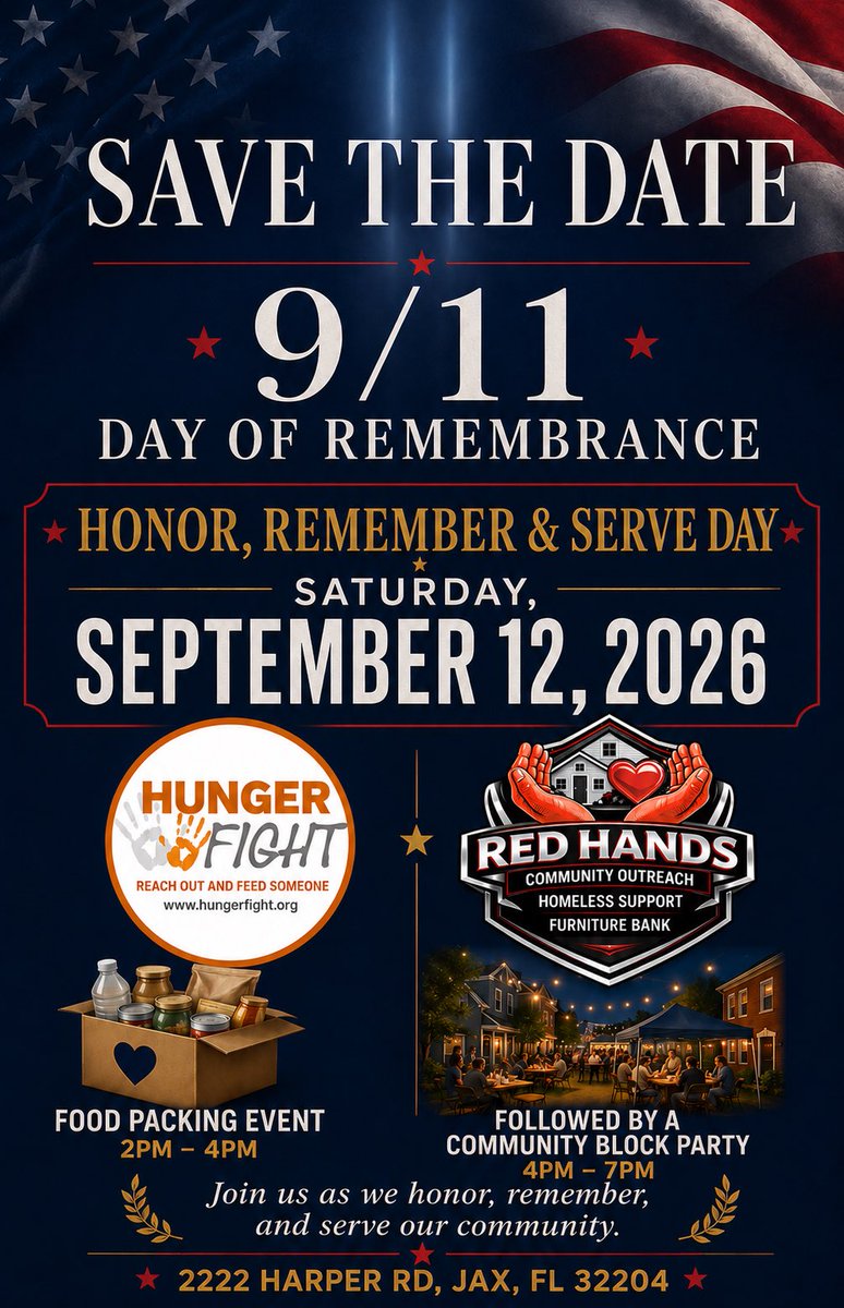 IsraelVinson3's tweet photo. Come join us remembrance From 911 for our block party!! 🎉 we’re going to have all types of fun. Everyone is welcome September 12th Saturday 4 PM to 7 PM. https://t.co/dFGepxu1fK