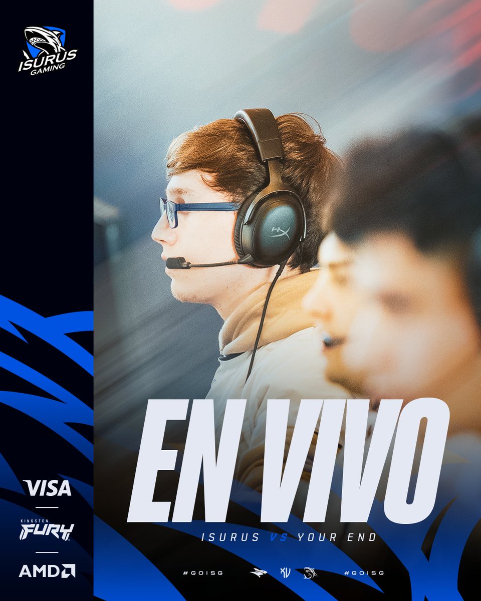 teamisurus's tweet photo. ¡ARRANCA EL PARTIDO! 🔥
Nos enfrentamos a #YOUREND por el primer Bo1 de la Open Qualy de la PGL Masters Bucharest 2026.
No hay stream del match de momento. 🫡
#GoISG 🦈 #BeTheShark https://t.co/Xhg6RfMwnl