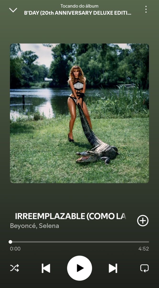 beyonceaccess's tweet photo. 🚨 IRREEMPLAZABLE (COMO LA FLOR), da Beyoncé, possui sample da lenda da música tejana Selena Quintanilla. https://t.co/a5KDreGb1V