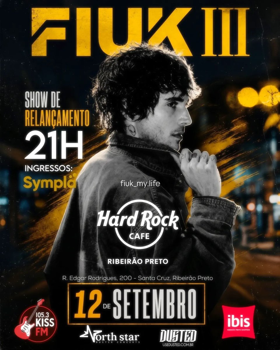 fiuk_life's tweet photo. 🔥 Em 12 de setembro (sábado), Ribeirão Preto vai receber uma noite especial com @Fiuk! 🤩 Para mais detalhes, cliquem no link abaixo: 

🔗: https://t.co/QSbyBJFyAf https://t.co/WqouvqiHBo