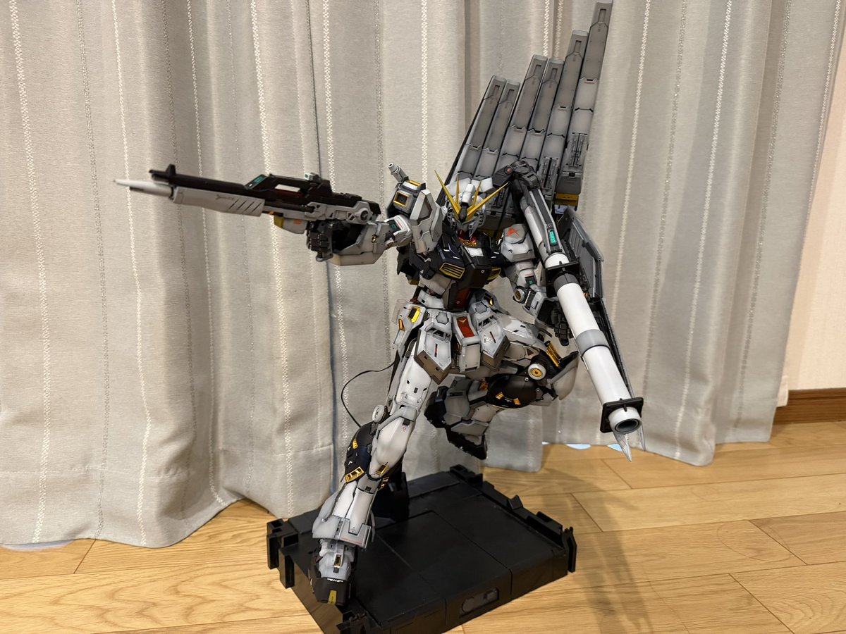 mirco0110's tweet photo. pguνガンダム

#ガンプラ
#ガンプラ好きと繋がりたい
#νガンダム
#pguνガンダム
#逆襲のシャア https://t.co/8Imf4INmvk