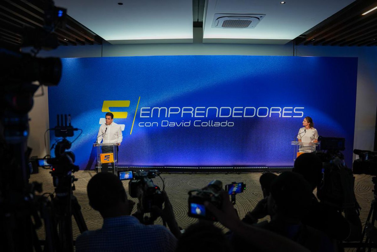 DavidColladoM's tweet photo. Rueda de prensa, conferencia y podcast.

Tres espacios diferentes para conocer una misma historia desde distintos ángulos y quedarnos con algo muy claro: los grandes resultados casi siempre tienen años de disciplina detrás.

#EmprendedoresConDC https://t.co/xJcyKAZEVP