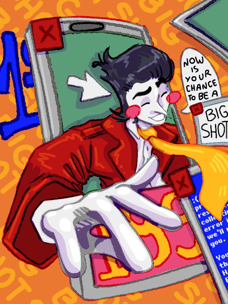 Abel_Television's tweet photo. My drawings that flopped and will flop again, but I'm posting them anyway

#Tenna #spamton https://t.co/o1mscUg1mH