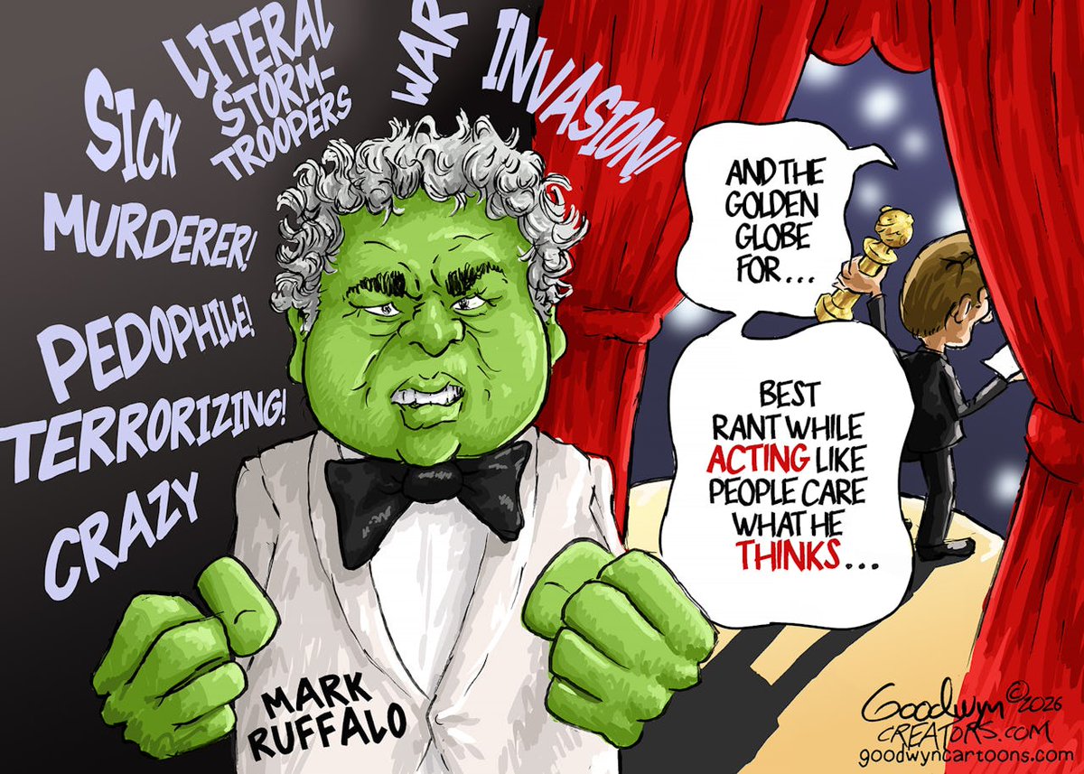JimmbboJim's tweet photo. @RealJamesWoods Ruffalo is a washed up room temperature IQ moron who lives in a walled, armed security bubble because he's out of touch with reality like most Hollyweird "elites". https://t.co/hi1ieNpXPK