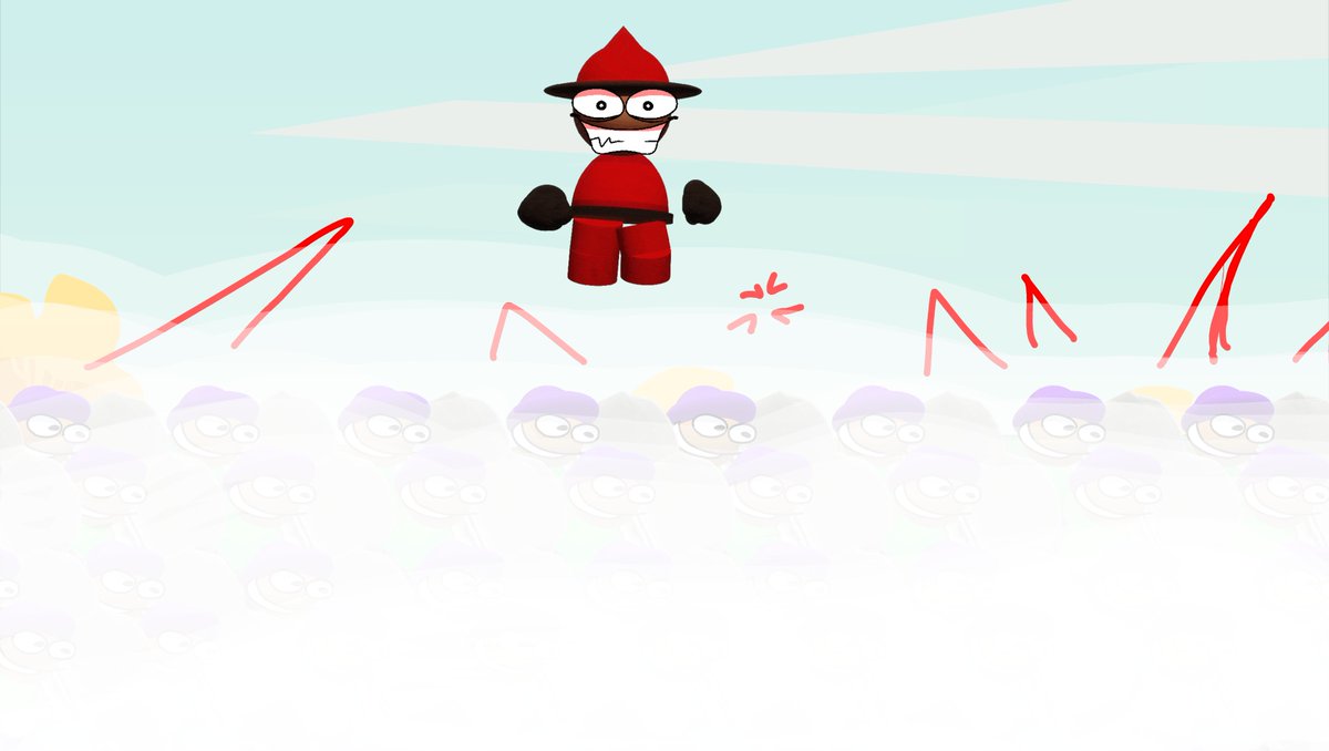 Funkin_Boy1020's tweet photo. *the Bambi Minions began beating up the Badware Clones*

Expunged: "! ₩!LL G○ R€$CU€ $U$!€ &amp;ND G○LFB&amp;LL. K€€P F!GH+!NG." https://t.co/2Oi4HWMeBU