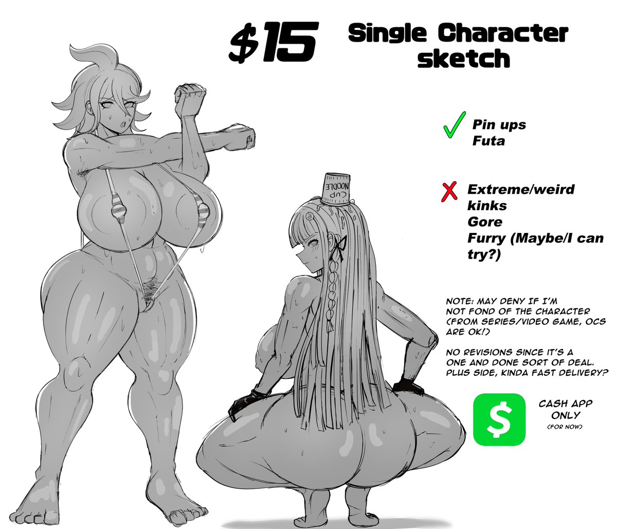 nsfwartzone's tweet photo. Taking a slot or two depending! And since Twitter dms are pretty cheeks leave a comment and I'll send out the dm so we can discuss 🫡 (If it gets full still leave a comment so I can just message the next person when I open) https://t.co/aaFf4skBqX