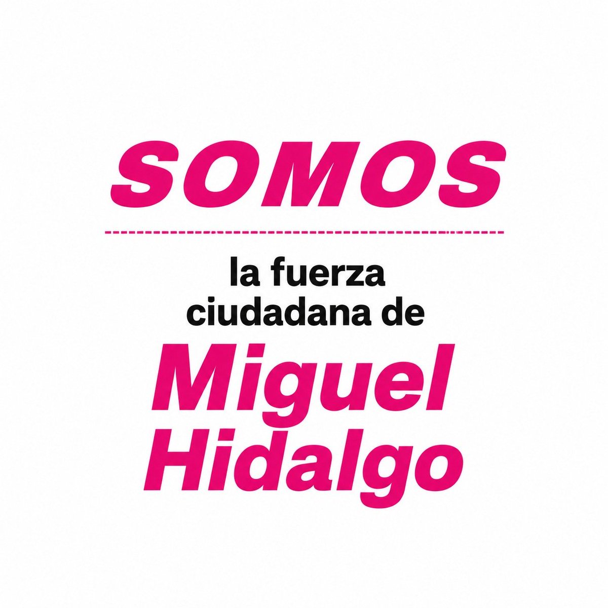 SomosmxMH's tweet photo. 💗 SOMOS la fuerza ciudadana de Miguel Hidalgo.

La que participa, propone y se mueve para hacer que las cosas pasen. 🙌✨

Porque cuando la gente se une, se nota la fuerza.

SOMOS Miguel Hidalgo. 💗

#SOMOS #MiguelHidalgo #FuerzaCiudadana https://t.co/ecHZ14n2oY