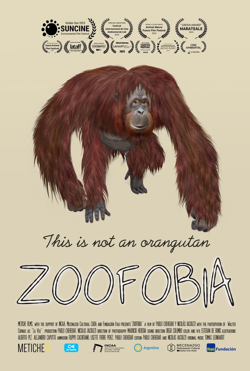 inforealDcine's tweet photo. Información real de Zoofobia (2022), de Pablo Chehebar y Nicolas Iacouzzi. https://t.co/dHfwry2k9K https://t.co/vbujyIOwiv