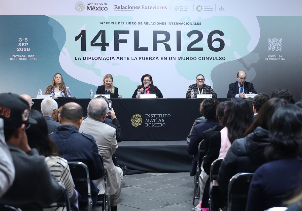 mtmercado2002's tweet photo. 📚En la 14ªFIL de RRII del @imatiasromero participé en la mesa “El AGM y el futuro de México con Europa”

🇲🇽🇪🇺Ante un escenario internacional cambiante, el AGM reafirma la apuesta por una relación estratégica con Europa, basada en el diálogo, cooperación y prosperidad compartida. https://t.co/GPsaByRahx