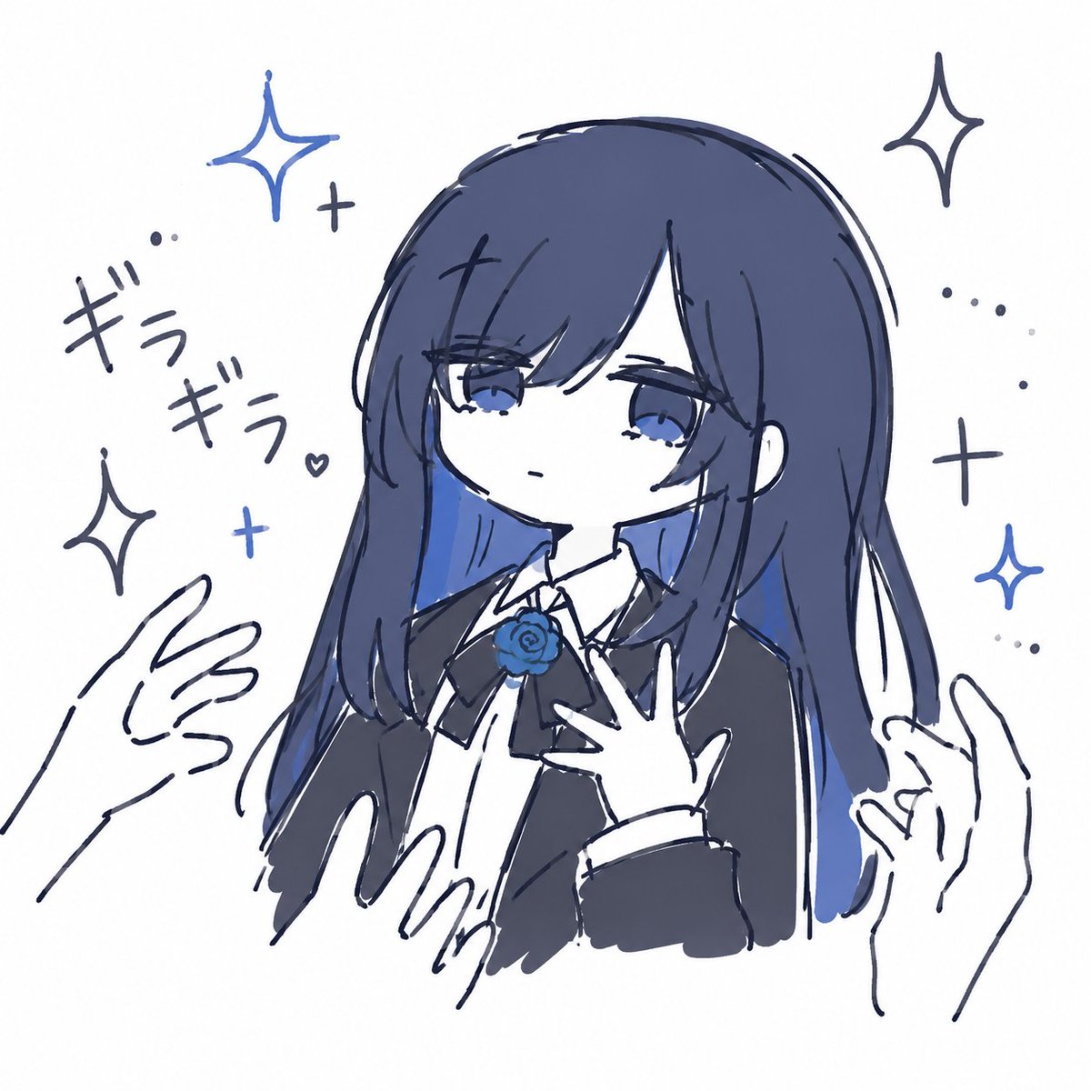 cosye1023's tweet photo. ギラギラしてるAdoさん
 #Adoart https://t.co/EwHZMff4JJ