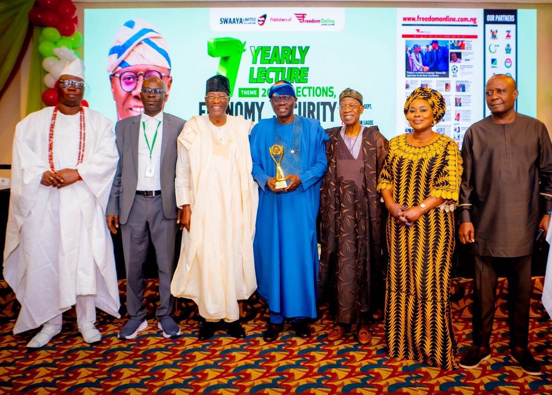 followlasg's tweet photo. Gov. @jidesanwoolu as Guest Speaker at the 7th annual lecture of Freedom Online at Sheraton Hotel Lagos, on Thursday, September 3, 2026.
@drobafemihamzat @gboyegaakosile @gbenga_omo @BarrBimbola @Mr_JAGs @Riddwane
#AGreaterLagosRising
#LASG https://t.co/bPLR9Sc5wt