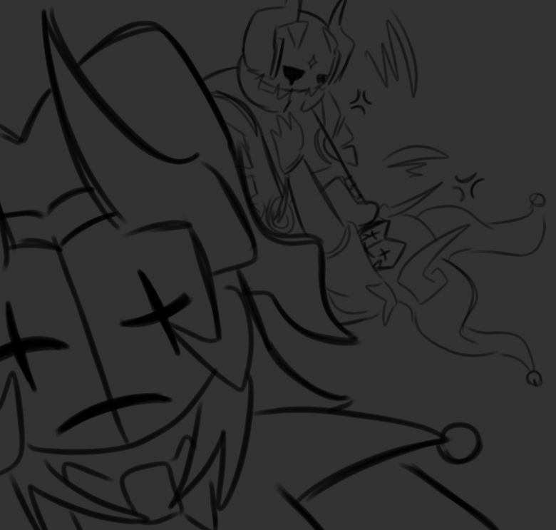 Mask0fSilence's tweet photo. @Chaotic_Carny @BETAGRAFT326 //im so sorry but how it feels watching them phight😭/silly https://t.co/cQEmwEKv0Y