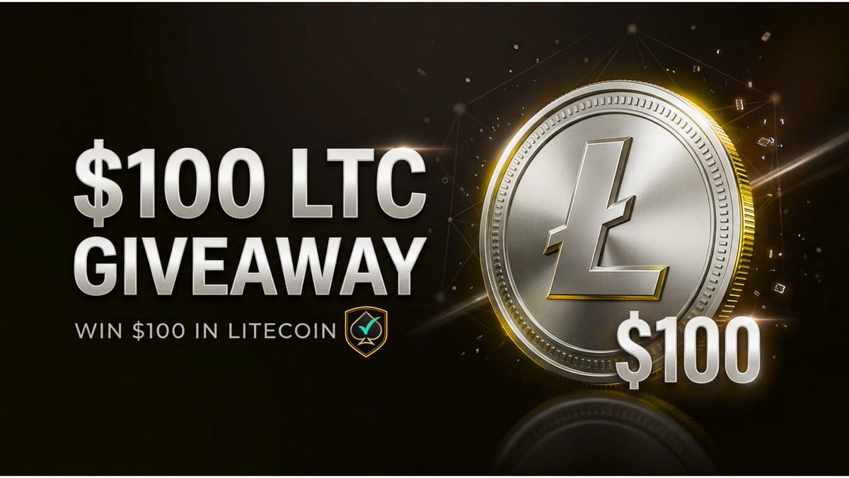 VeriGamblers's tweet photo. VERIFIED GAMBLERS IS officially LIVE!

To celebrate the launch, we’re giving away $100 in Litecoin (LTC)!

4 WINNERS — $25 LTC EACH

How to enter:
- Follow
- Like this post
- Repost it
- Tag 3 people in the comments

Winners will be randomly selected and announced after the giveaway ends in 7 days.
You can check the website from the link in bio.

Good luck everyone!