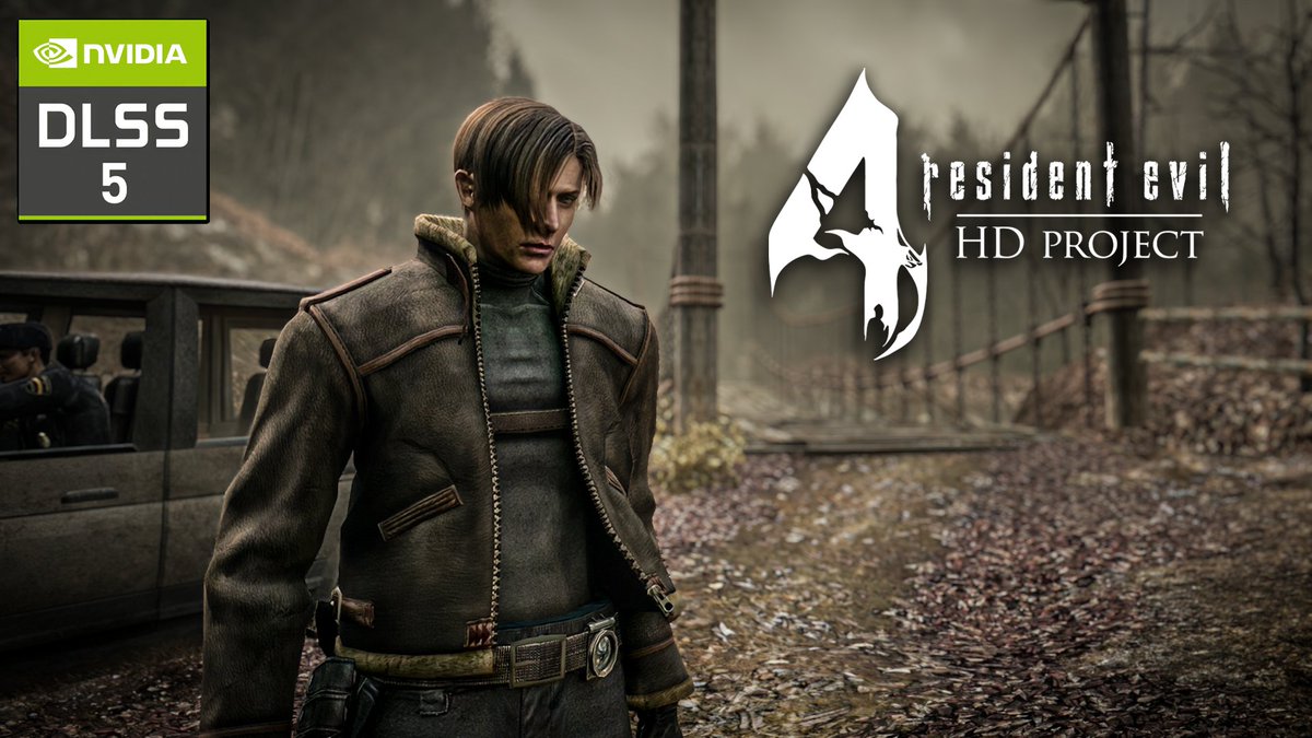 jjfromroe's tweet photo. 🔴LIVE! ► https://t.co/k1AA33nwRx - RESIDENT EVIL 4 || HD PROJECT + DLSS 5 | RTX 5090 PC GAMEPLAY https://t.co/eNd0zNJRPf