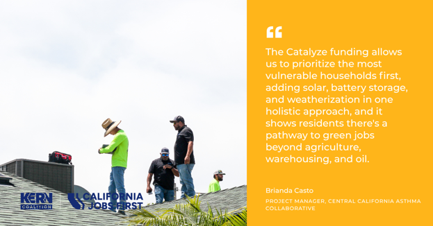 Kern_Coalition's tweet photo. The Central California Asthma Collaborative is electrifying Kern County's most vulnerable homes and training local workers for the green jobs behind them. #KernCounty #CaliforniaJobsFirst #CleanEnergy https://t.co/mafgiejchM