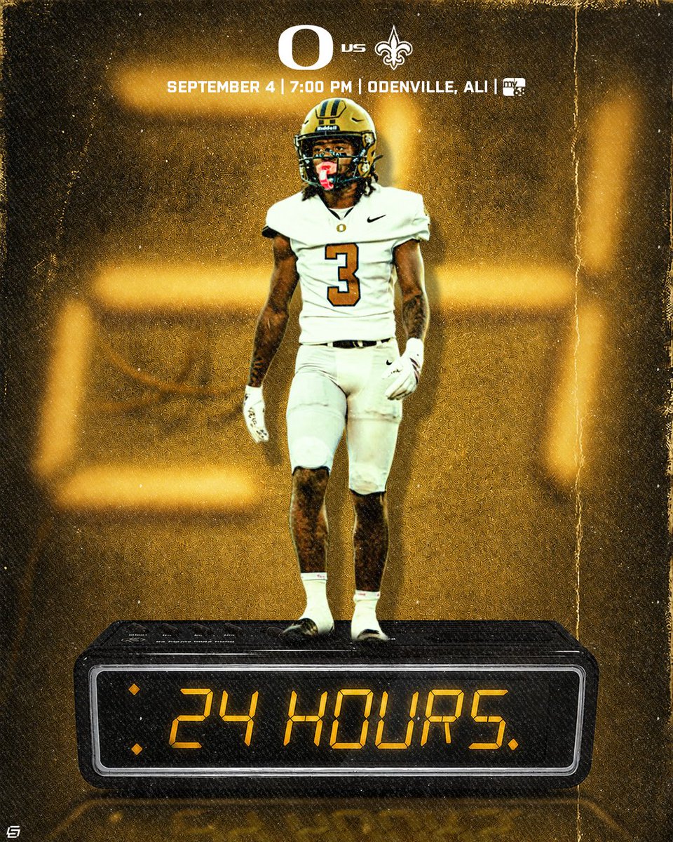 OldGoldFB's tweet photo. Yellow Jackets. Saints. 24 Hours. ⏳ https://t.co/M4tyQPGQa8