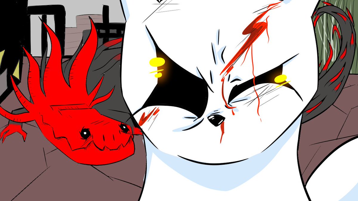 _JeaDC_'s tweet photo. Decide to give it a backround.
And a Lizard, your majesty.

#art #artmootsㅤ #rainworld https://t.co/OnqRPzAYjS