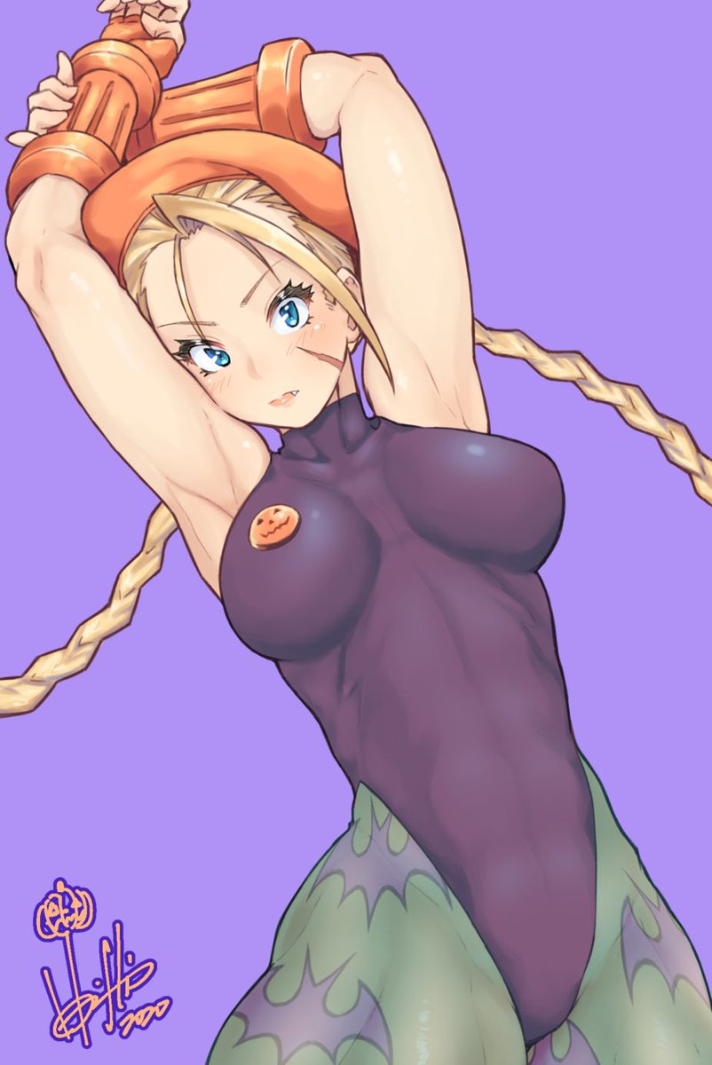 HORISHIN1986's tweet photo. 格ゲー女子ハロウィン絵シリーズ抜粋！
#格ゲーキャラ描こうぜ https://t.co/AQnyXyY4n8