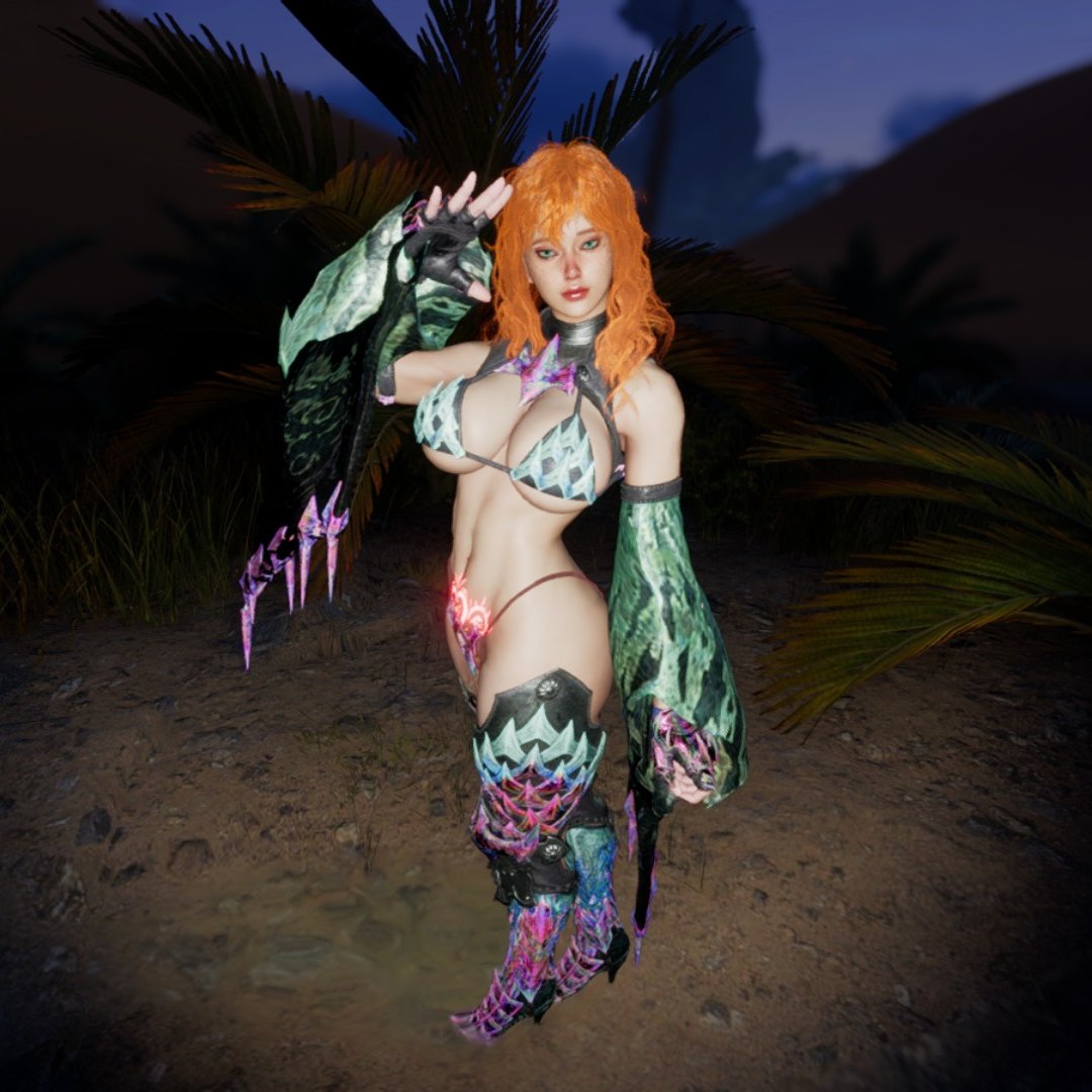 Namille_NFSW's tweet photo. The wear and tear on the new armor is a serious matter 😜

#MHWilds #Modded https://t.co/wVPsZOVEOI