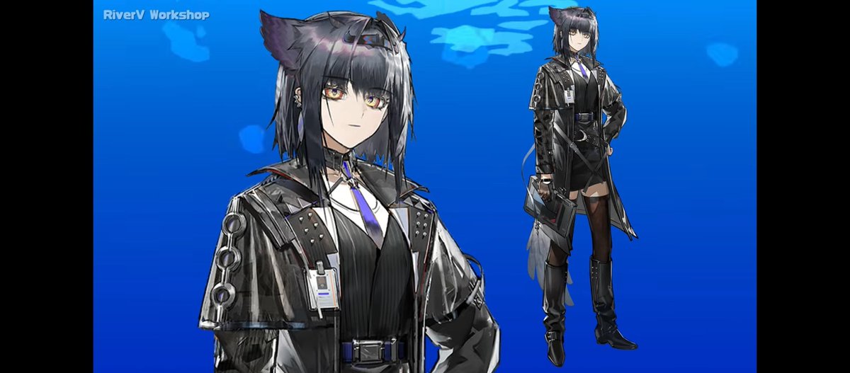 KalyeOnigi22146's tweet photo. What if perlica is a goth https://t.co/o2dTT7iR1q