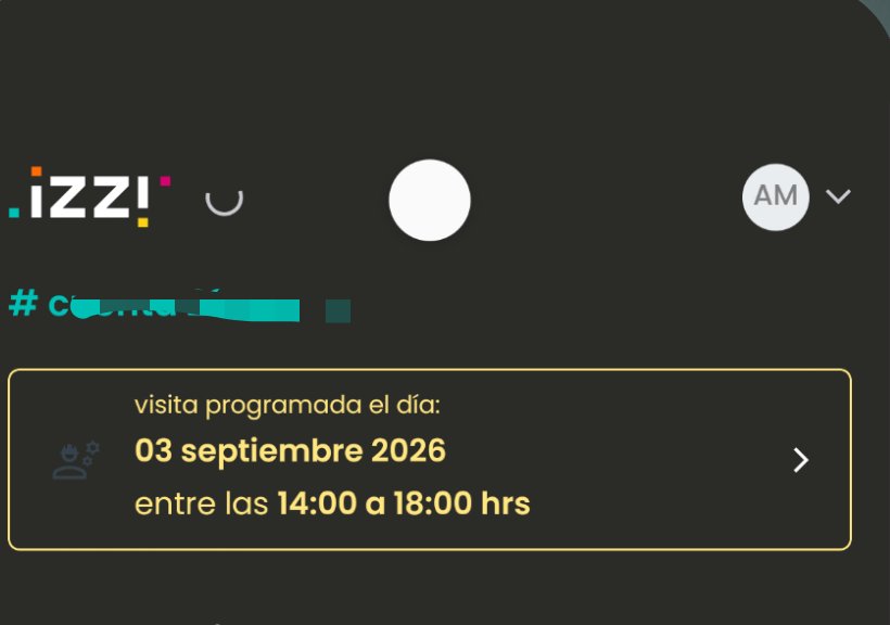 Al3tz_'s tweet photo. 3 citas programadas entre el día de ayer 2 y 3 de septiembre. Los técnicos no marcan, cancelan la visita. Call center y nada es lo mismo. ¿Alguna ayuda? 
@izzi_mx https://t.co/18AAyTvMoC