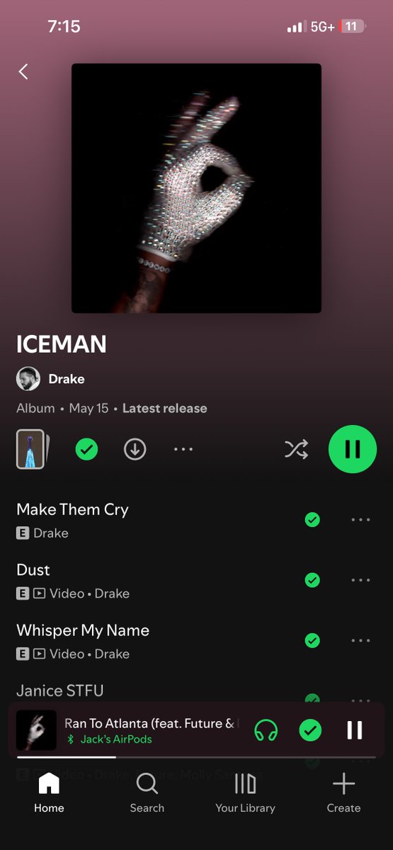 itsmejack9_'s tweet photo. The only songs on Iceman I don’t have on my playlist are Don’t Worry and B’s on the Table with 21 savage, I like Drake, but god damn does he have the most dick rideable fan base. It’s not hard to accept that the other two albums that dropped with Iceman were hot dogshit. https://t.co/sYIiYuX9EO
