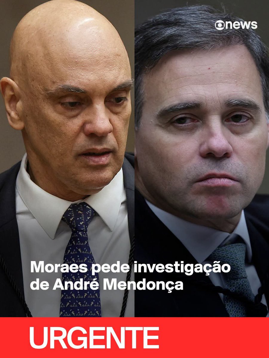 PrjorgeS's tweet photo. 🚨 O JOGO VIROU: Moraes pediu investigação contra André Mendonça por supostos indícios de abuso de autoridade, improbidade e favorecimento político. Quem exige investigação dos outros também deve aceitar ser investigado. A régua é uma só! https://t.co/eztgYv69PM